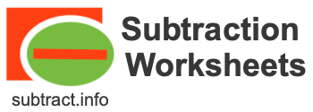 Subtraction Worksheets